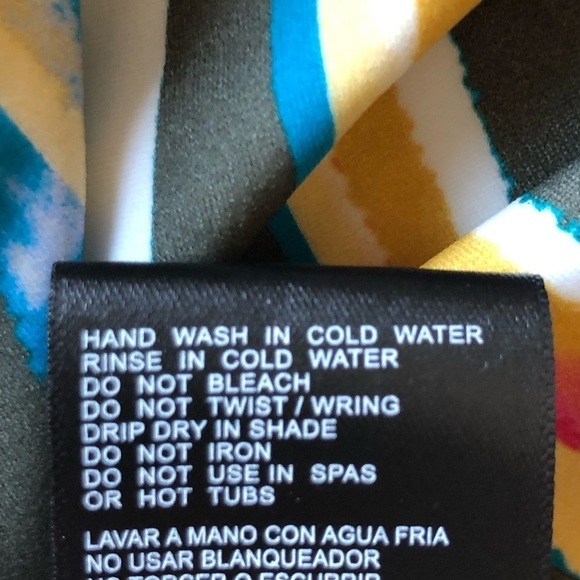 DKNY Ruffle Plunge Underwire Tummy Control One Piece Swimsuit Size 18 NWT - Picture 10 of 15